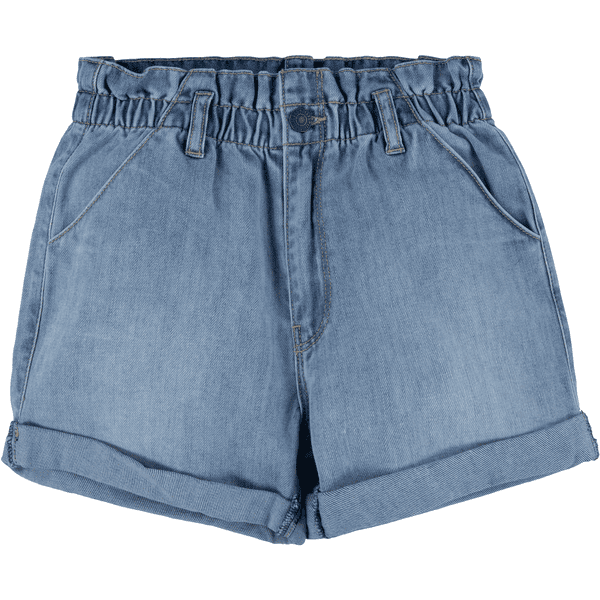 Levi's® Kids High Rise Scrunchie Shorts Little peeble