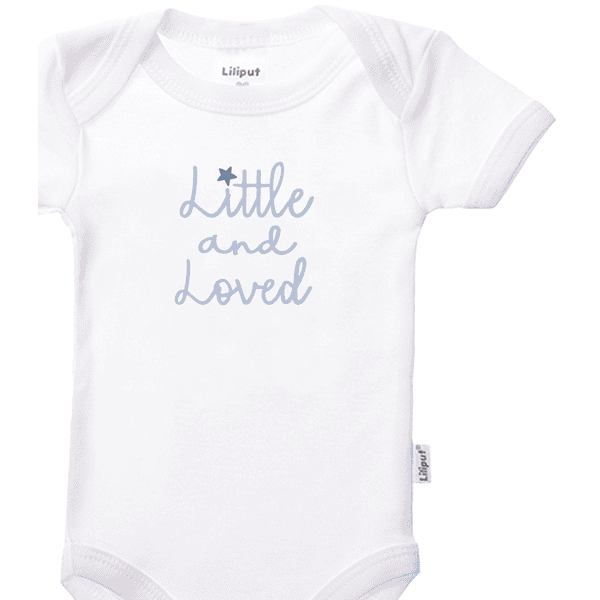 Little Baby Liliput weiss-hellblau Loved Geschenkset and