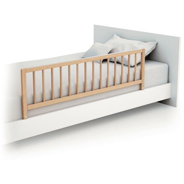 AT4 Barrière de lit enfant ESSENTIEL hêtre verni 120 cm