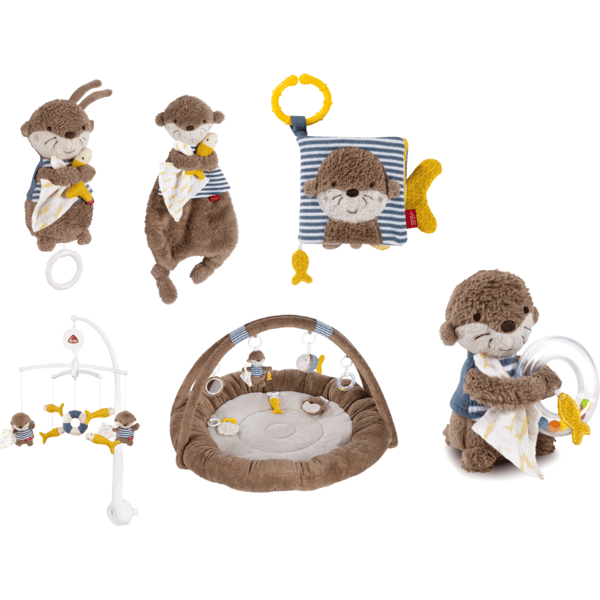 Juego de nacimiento fehn® Otter Theo, grande