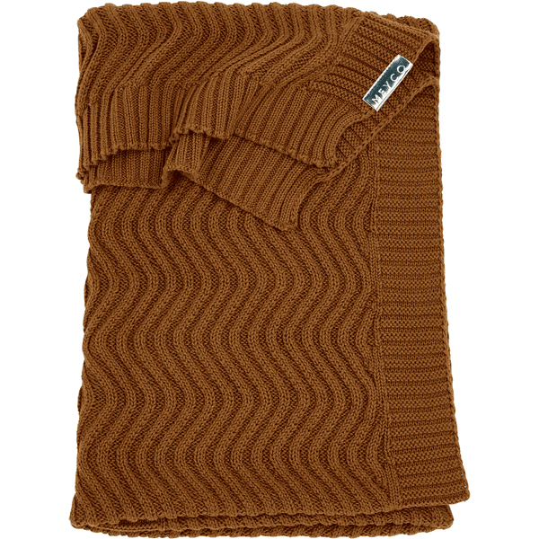 Meyco Plaid enfant Waves camel 75 x100 cm