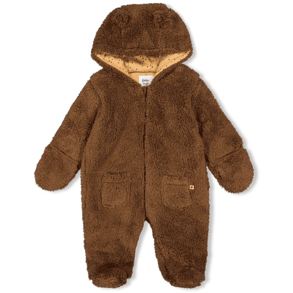 Feetje Teddy-Overall Tiny Roar Braun