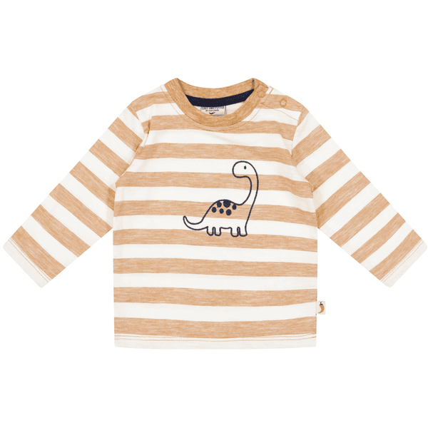 SALT AND PEPPER  T-shirt manches longues Dino caramel 