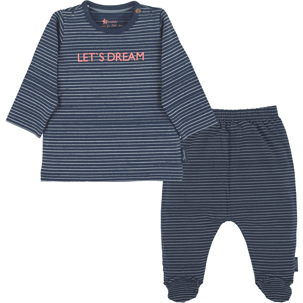 Sterntaler Set Langarmshirt und Hose marine