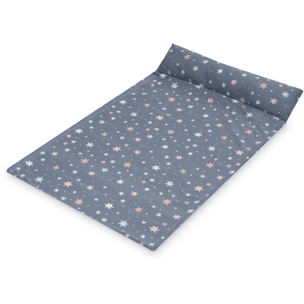 JULIUS ZÖLLNER Housse pour matelas à langer jersey Loop Comfy Softy Shiny Stars 85x75 cm