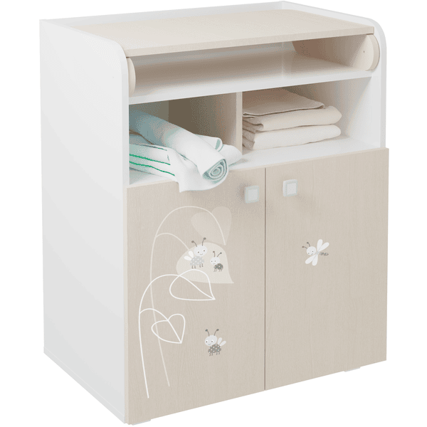 Polini Kids Cassettiera Simple 2110, grigio/bianco 