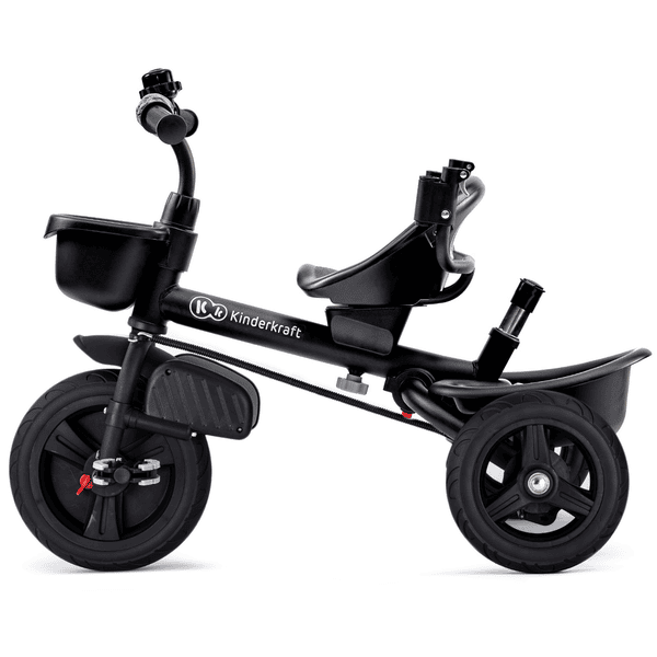 KINDERKRAFT Tricycle AVEO Gris - 3 roues - Evolutif - Pliable