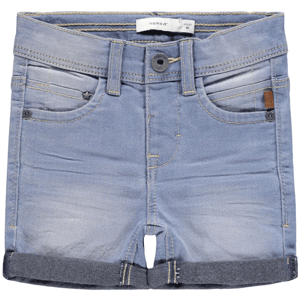 name it Shorts NMMSOFUS Light Blauwe Denim 