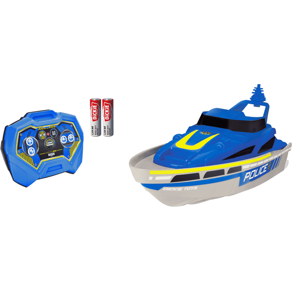 DICKIE RC Police Boat RTR