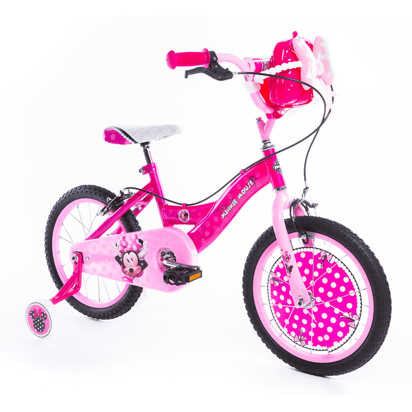 Vélo enfant Guizmax Velo 14 pouces minnie 4/6 ans stabilisateur huffy