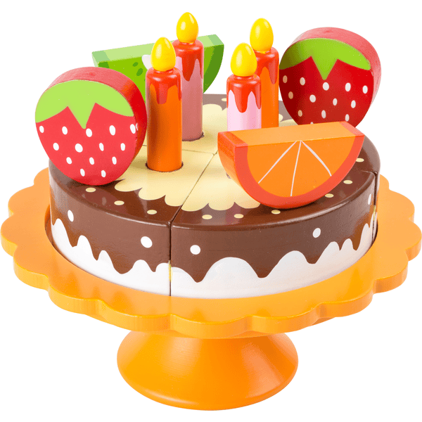 small foot  ® Taglio di legno torta di compleanno