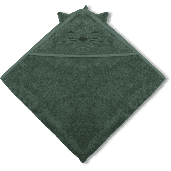 nuuroo Ręcznik z kapturem Aki Tea Leaf 70 x 70 cm