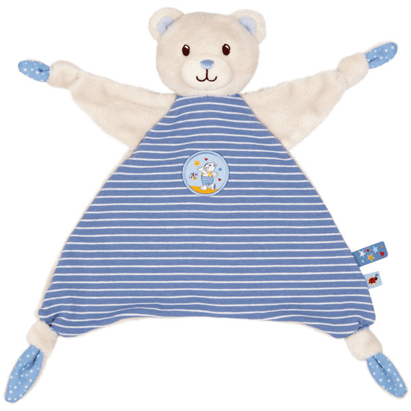 COPPENRATH Schnuffeltuch Teddy, hellblau - BabyGlück