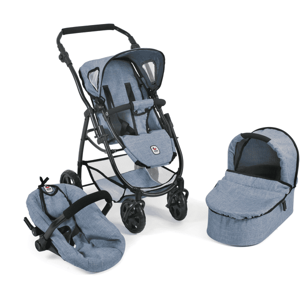 BAYER CHIC 2000 3 in 1 stationwagen EMOTION ALL IN jeans blauw