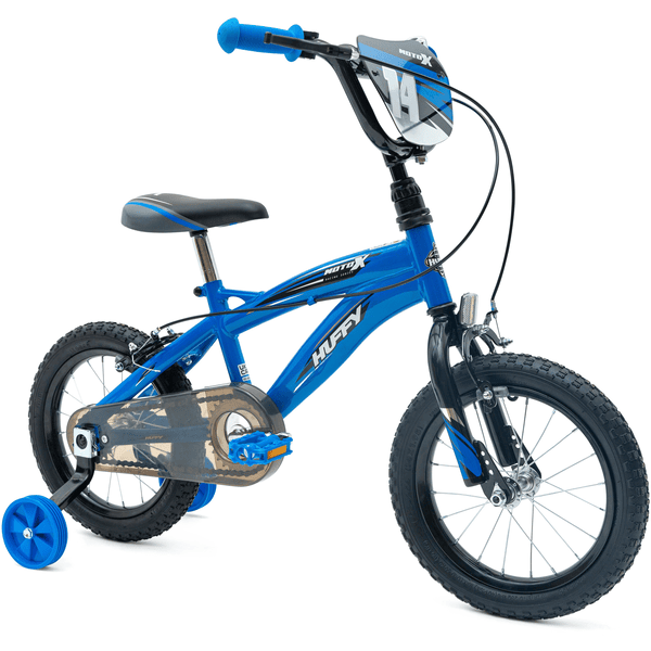 Huffy V lo enfant Moto 14 pouces stabilisateurs bleu roseoubleu