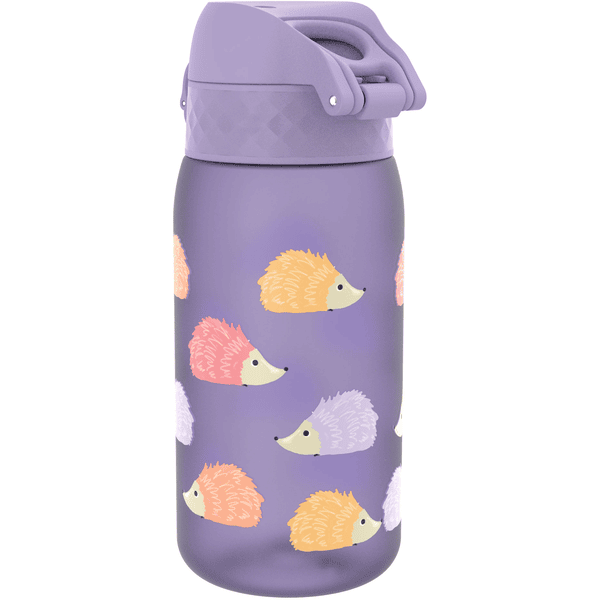 ion8 Gourde enfant anti-fuite 350 m hérisson/mauve