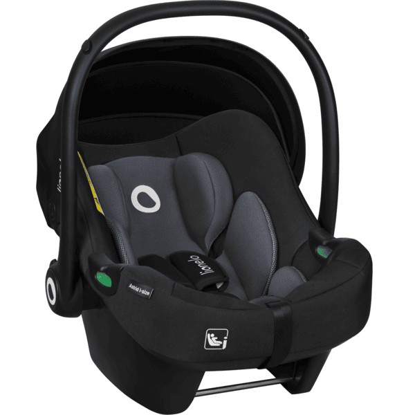 lionelo Ovetto reclinabile Astrid i-Size Black Grey 