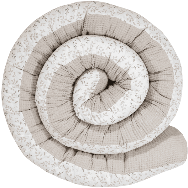 ULLENBOOM Łóżko dziecięce wąż gofrowany Floral Sand 300cm