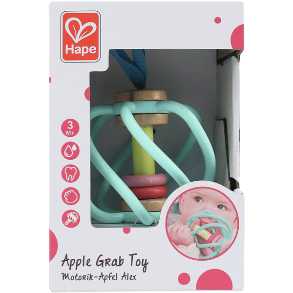 Hape Apple Griff Spielzeug Baby Holz Babyrassel BeiBring Shaker Aktivitat 3M babymarkt