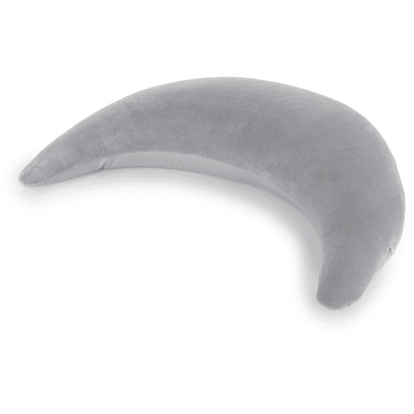 THERALINE Luna de peluche con microperlas, color gris(72)