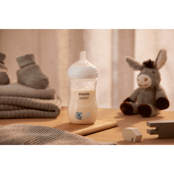 Bottiglia Philips AVENT Natural Response 260 ml, 1m+ koala - Biberon