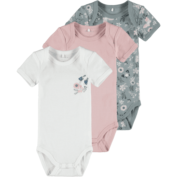 name it Body enfant Pale Mauve lot de 3