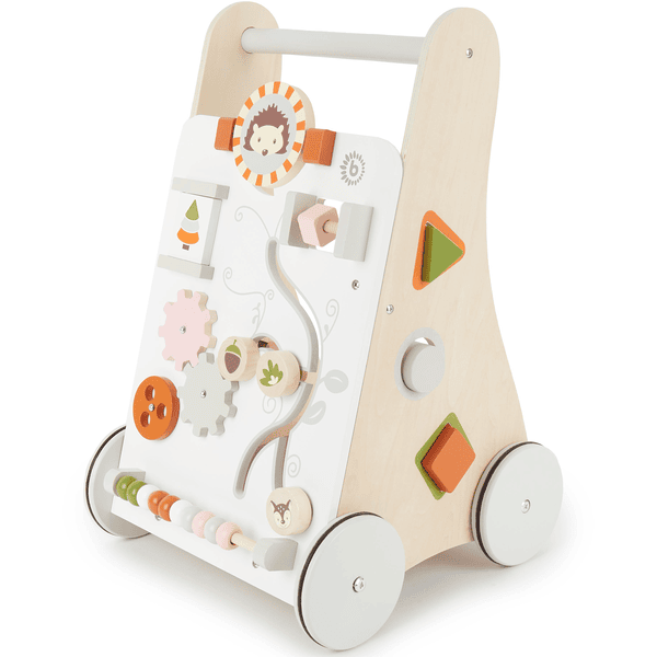 Chariot de marche en bois pour enfant DJECO 205 Red Trott'it !