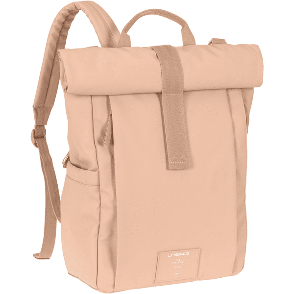 LÄSSIG Backpack peach Cambio de mochila Rolltop Up rose