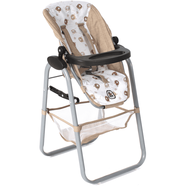 BAYER CHIC 2000 Puppen-Hochstuhl, beige