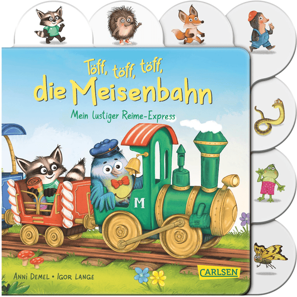 CARLSEN Töff, töff, töff, die Meisenbahn