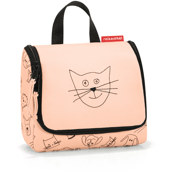 reisenthel® toiletbag S kids cats and dogs rose
