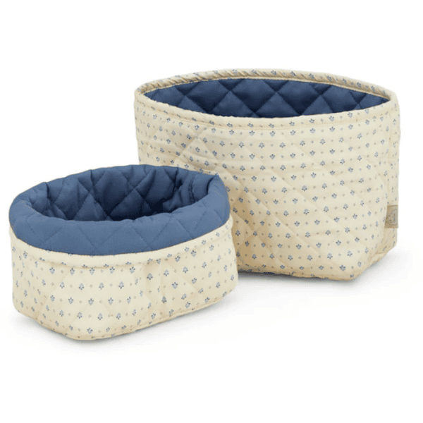 Cam Cam® COPENHAGEN Panier de rangement piqué Capri lot de 2