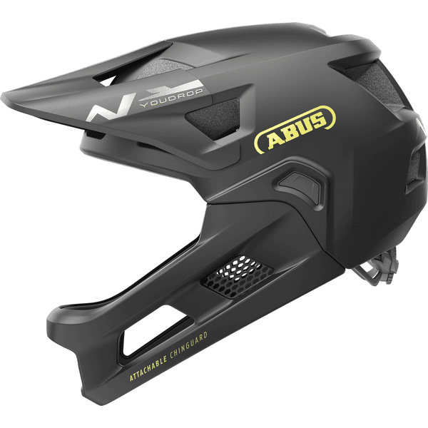 ABUS Cykelhjälm YOUDROP FF velvet svart-S