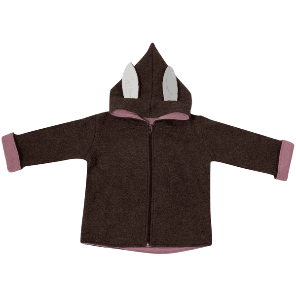 Räuber&Komplizen Walkjacke Reh braun/rosa