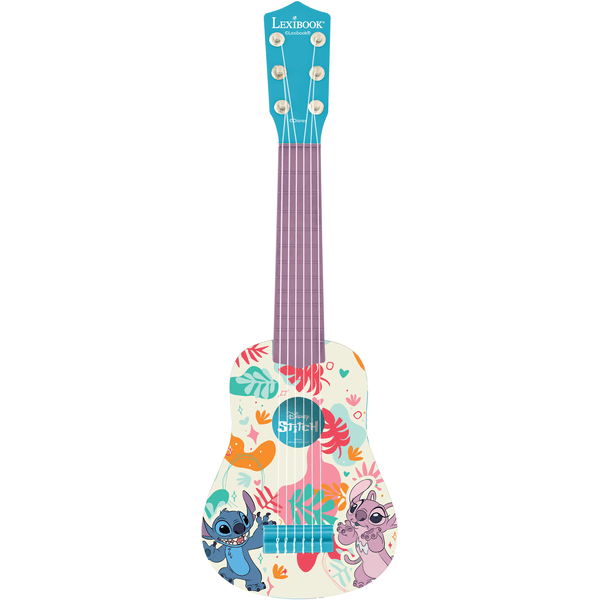 LEXIBOOK Disney Stitch Mi primera guitarra 21'' / 53cm