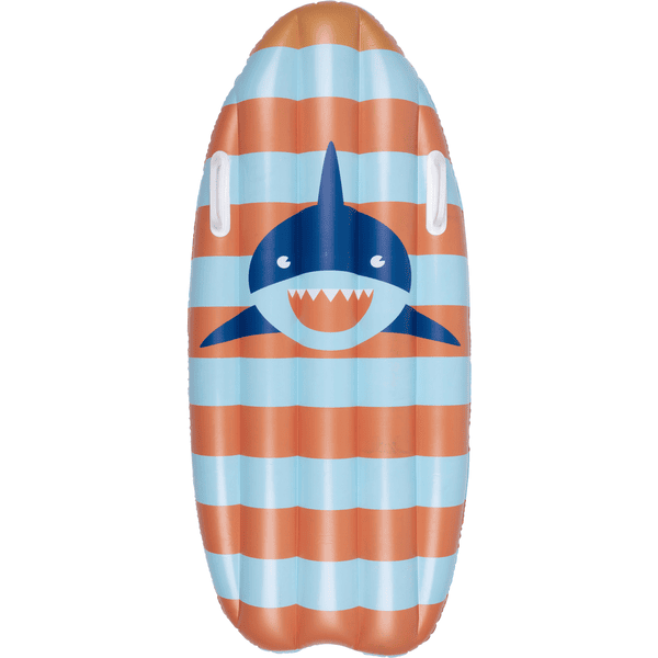 Swim Essential s Uppblåsbar surfing board Shark randig