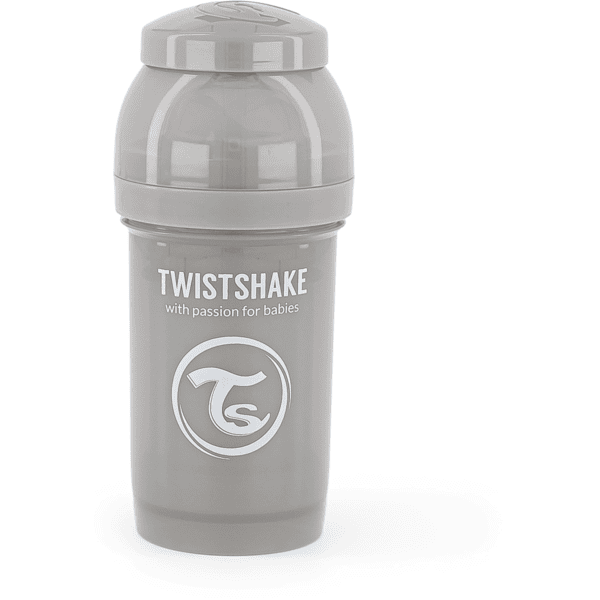 TWISTSHAKE Babyflasche Anti-Kolik 180 ml pastell grau