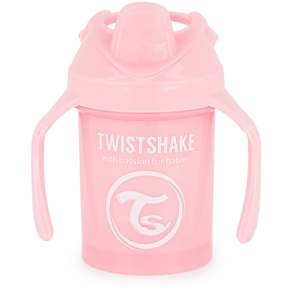 TWIST SHAKE pohárek Mini Cup 230 ml 4+ měsíce pastelově růžový