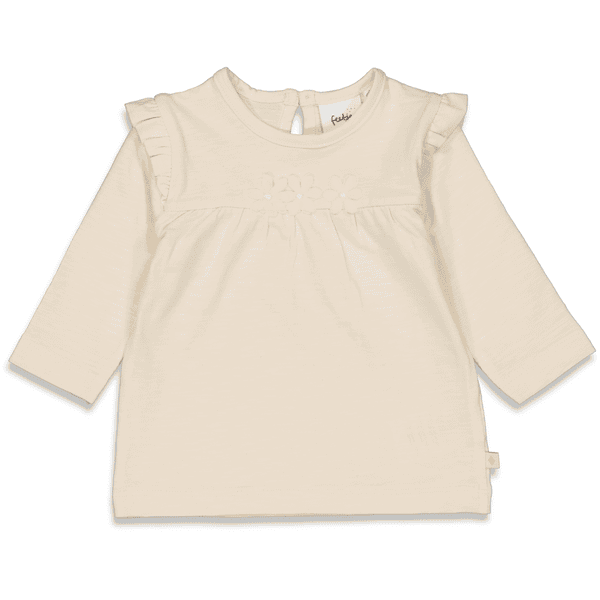 Feetje Langarmshirt Bloom Natur