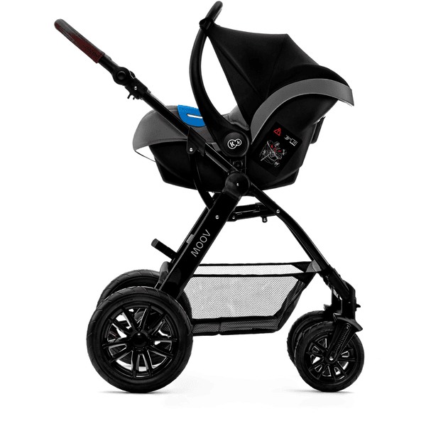 Kinderkraft Poussette trio combinée 3en1 Moov gris