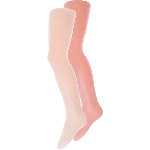 Ewers Collants fins pack de 2 40DEN micro tissu rose/lisse