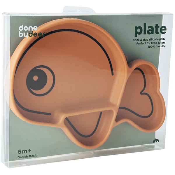 Done by Deer™ Boîte à goûter enfant Sea friends rose lot de 3