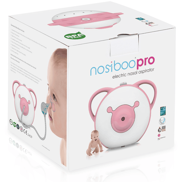 nosiboo Accessoires pour mouche bébé électrique Pro/Pro2 rose
