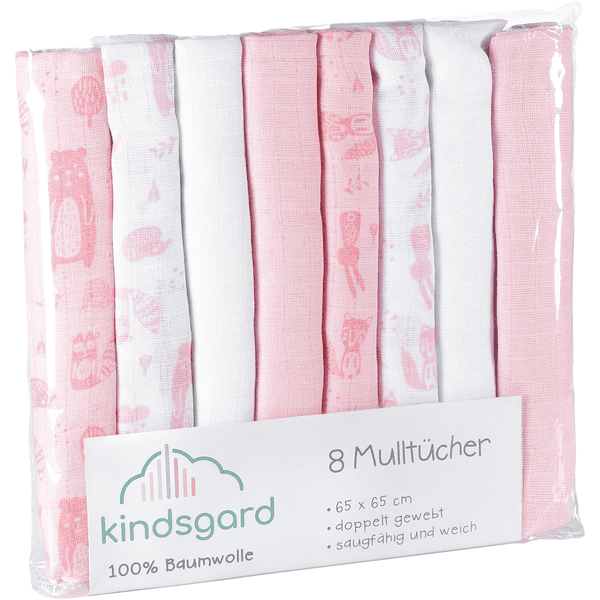 kindsgard Gaze bleer bovbov 8-pak pink