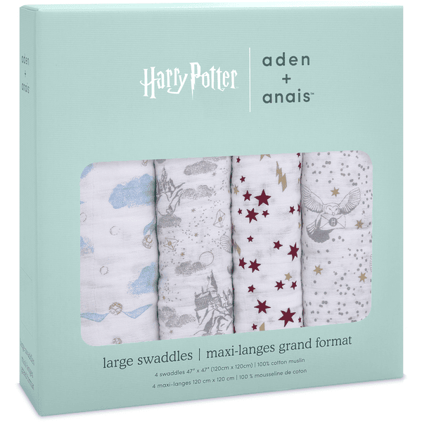 aden + anais™ Paños para bebé Harry Potter Pack 4 unidades 