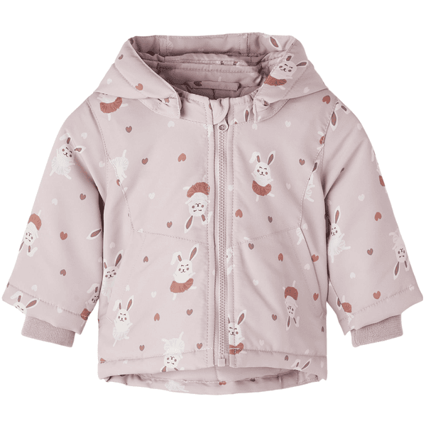 name it Outdoorjacke Rabbit Nbfmaxi Keepsake Lilac