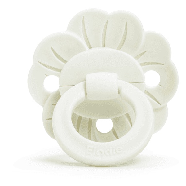 Elodie Ciuccio in silicone Binky Bloom da 3+ mesi, vaniglia white 