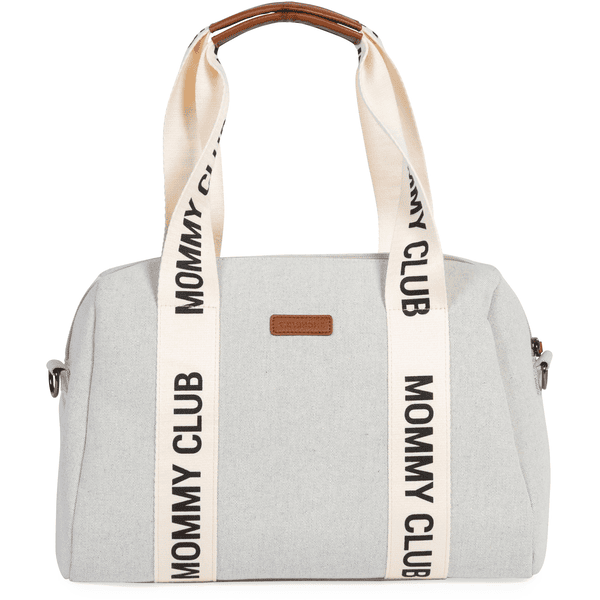 CHILDHOME Mommy Club Pusletaske Signature Canvas Off White 