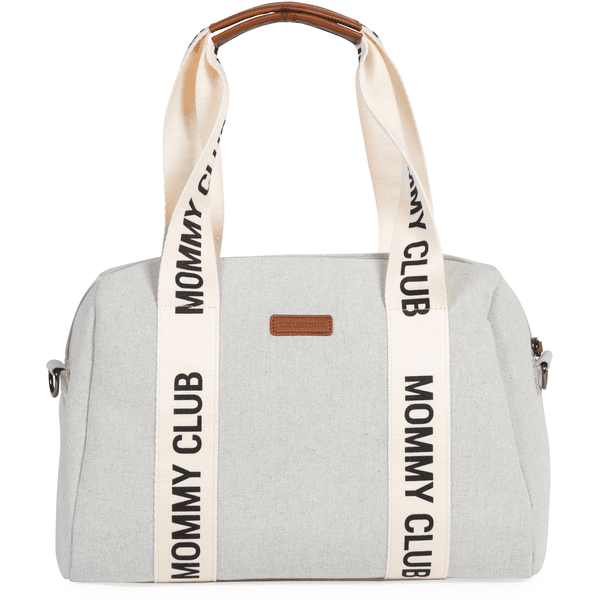 CHILDHOME Mommy Club Wickeltasche Signatur Canvas Off White