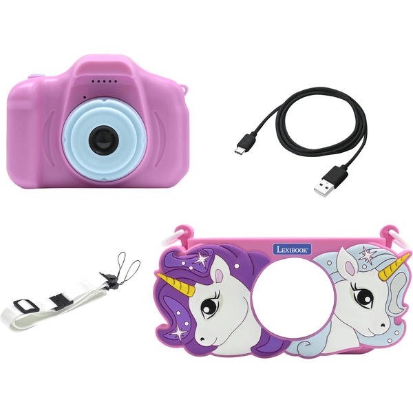 LEXIBOOK Pocket Starcam Unicorn Moja pierwsza kamera 3D